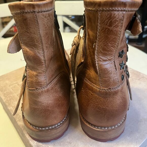 NWT BED STU WOMEN'S WHACKY II DIP DYE BOOTIES - ROUND TOE - Picture 4 of 10